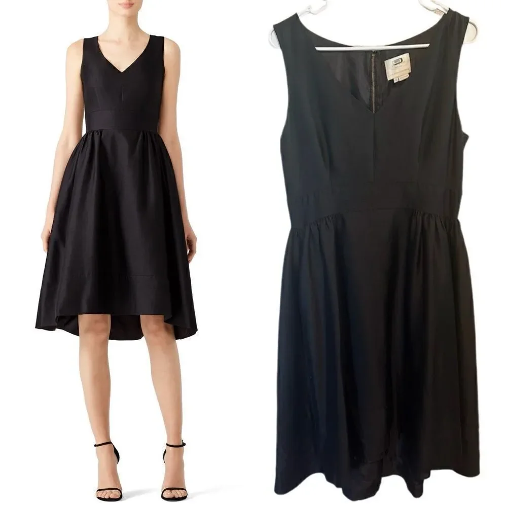 Kate Spade- Women’s Noir Black Heritage Tank Dress, Size 10